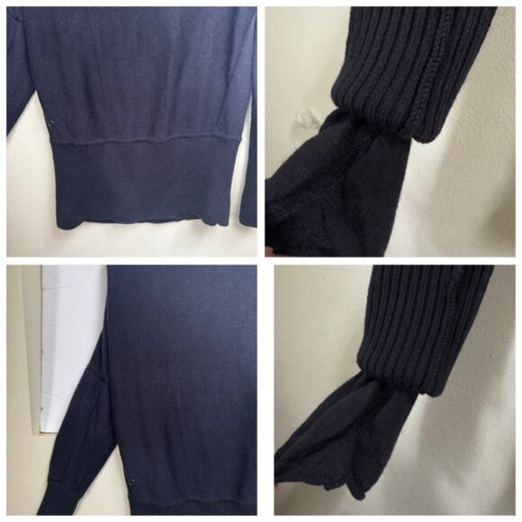 Lululemon Sattva Sweater Wool Lightweight Soft Stretch Wide Hem Dolman Minimal 6 - Picture 9 of 16